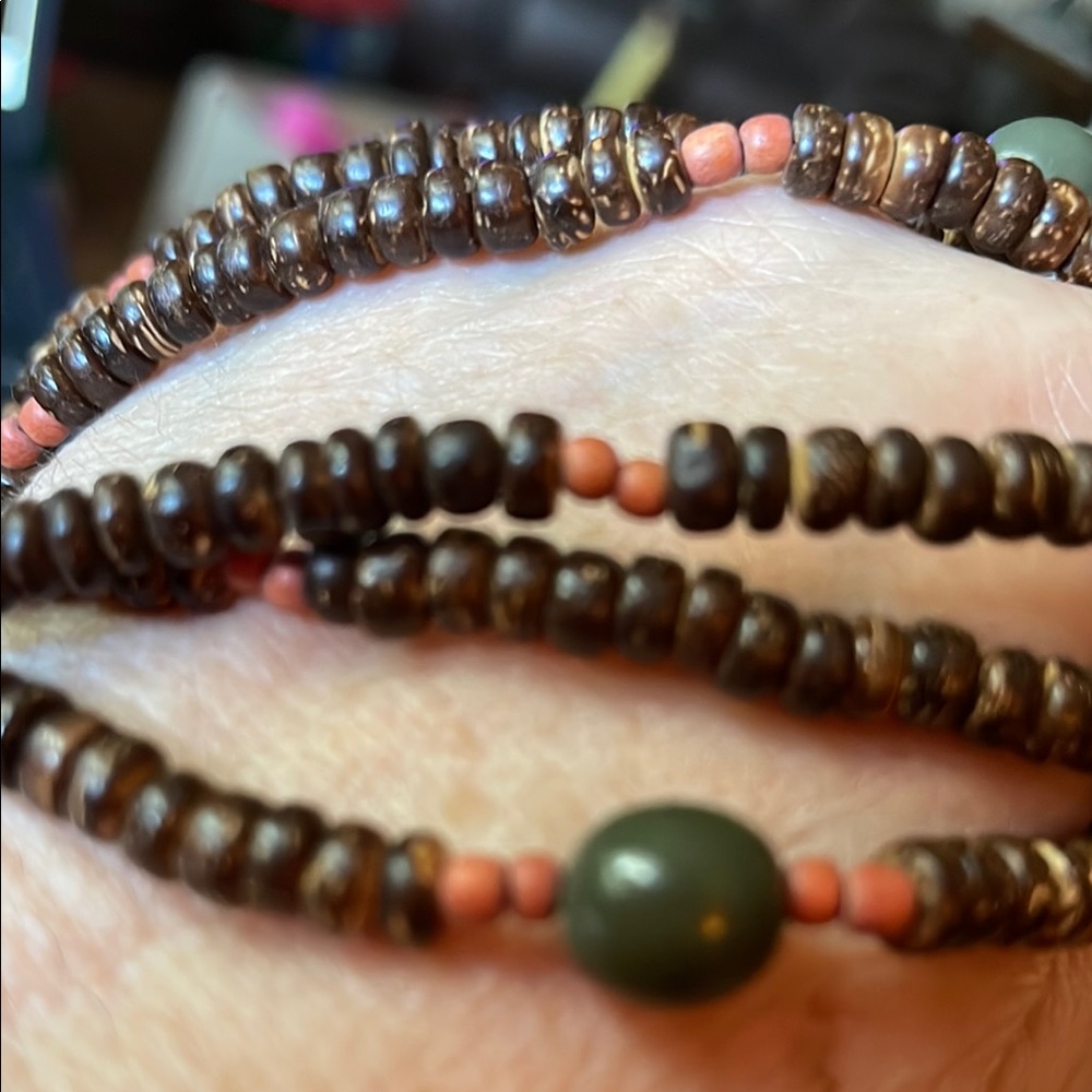 Handcrafted Tribal Mask Necklace - Picture 9 of 14